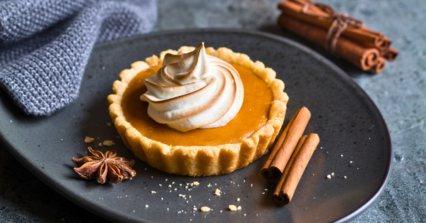 Tarte à la citrouille sans gluten et sans produits laitiers