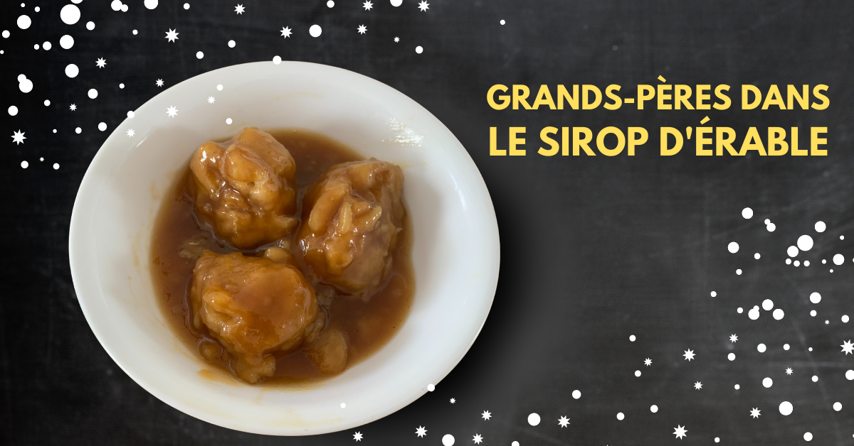 Grands-Pères au sirop d'érable - Classique du temps des sucres sans gluten et sans produits laitiers