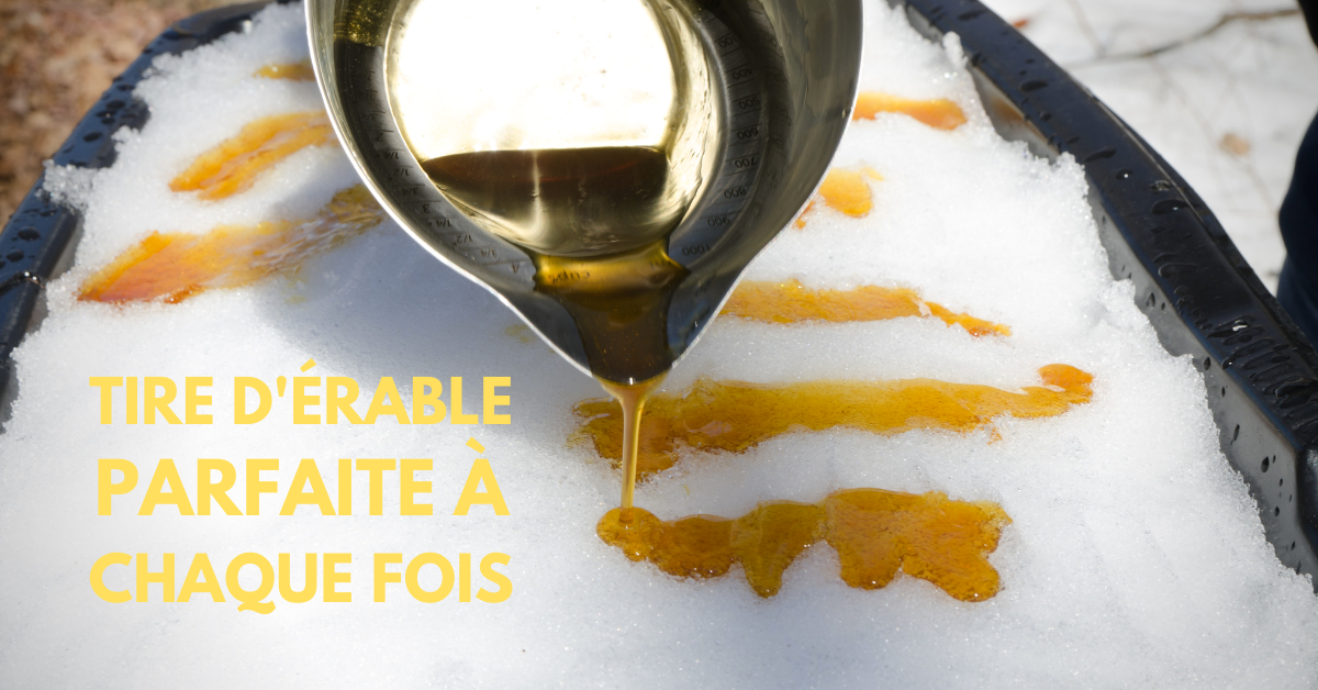 De la tire d'érable... réussie à chaque fois!