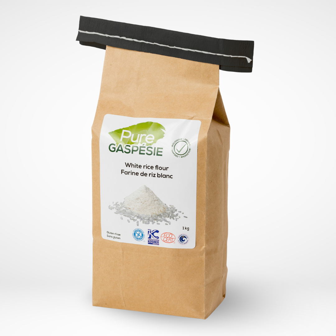 Farine de riz blanc