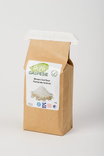Farine de riz brun