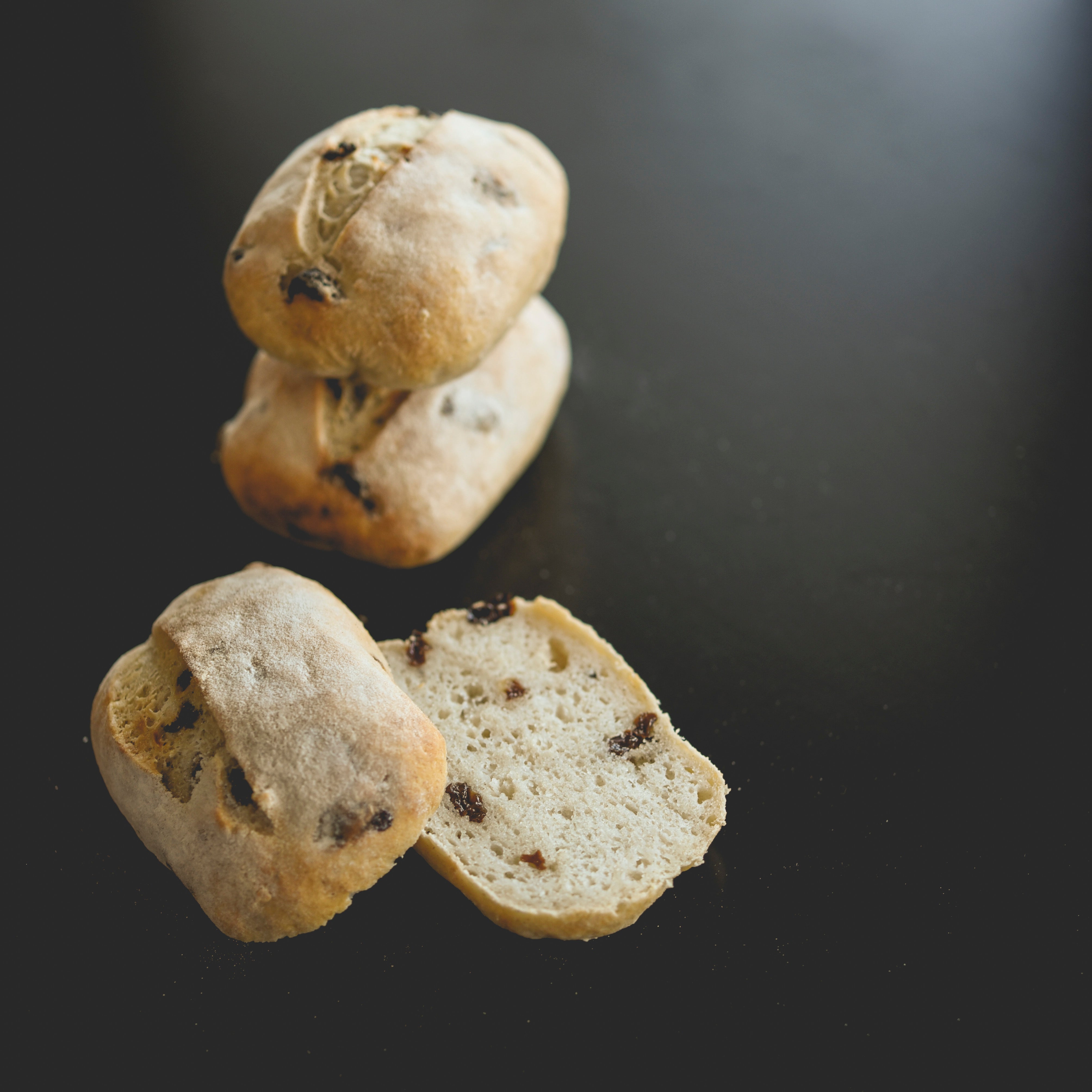 Ciabatta aux olives (x 4) - Boulangerie Citron Confit